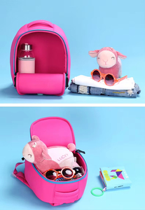 Sac à dos scolaire imperméable en polyester pour enfants de la 1ère à la 4ème année, motif dinosaure de dessin animé, grande capacité, portable, bandoulière, nouvelle collection, best-seller - Product Image 6