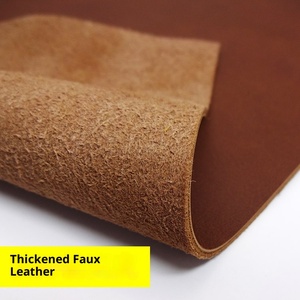 Mat Imitation Cuir PU 2.0mm Épaissi En Relief Élastique <span class=keywords><strong>Crazy</strong></span> Horse Flocage Doux Fourrure Fond Étanche Résistant À L'abrasion - Product Image 1