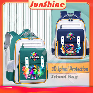 Mochila de escuela primaria <span class=keywords><strong>Roblox</strong></span> de 42cm para niños, mochila ortopédica ligera de alta calidad - Product Image 2