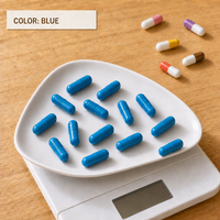 Capsules nutritionnelles vides en HPMC de qualité alimentaire, transparentes, colorées et personnalisées, adaptées aux végétariens