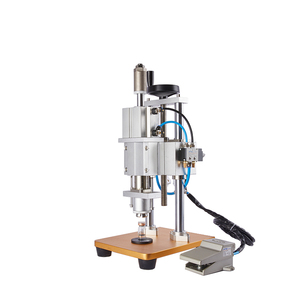 Máy tính để bàn khí nén lọ Uốn Tóc bồng Máy Ampoule chai nhôm niêm phong máy đóng nắp - Product Image 3