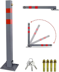 Faltbare I-förmige Parksperre, Manuelle Diebstahlsicherung für Privatparksplätze in Wohnanlagen - Product Image 1