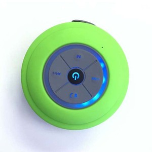 Portable LED Light Subwoofer Waterproof Shower Music Sucker <strong>Speakers</strong> Wireless BT <strong>Speaker</strong> With Mic - Product Image 3