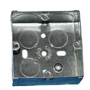 Wholesale BS GI Galvanized Iron Box BS4662 Electrical Iron Junction Box