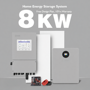 Système d'énergie solaire complet 8 kW 10 kW avec stockage de batteries, systèmes d'énergie hybride éolienne et solaire - Product Image 3