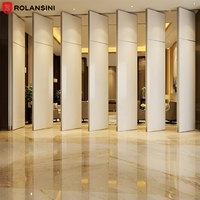 Rolansini - Paredes Divisorias de Oficina Modulares, Plegables y Removibles, Fácil Instalación, de Piso a Techo, para Uso en Interiores y Exteriores, Almacenes y Cocinas