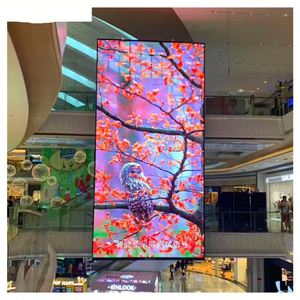 Ledful độ nét cao cao sáng hơn 85% 80% 70% minh bạch LED hiển thị cửa sổ kính p3.9 - Product Image 6