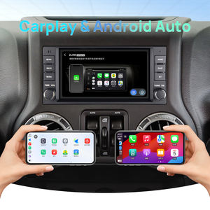 Pemutar Multimedia Radio mobil, Stereo mobil untuk Jeep Wrangler <span class=keywords><strong>3</strong></span> JK 2007-2016 sistem Stereo 8 Core 9863/7862S 8GB 256G layar IPS DSP - Product Image 3