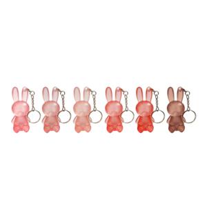 Kiss Beauty Matte Color Velvet <b>Lip</b> Gloss with Rabbit-shaped Keychain Soft Mist Smooth Texture Long Lasting Moisturizer Lipgloss - Product Image 5