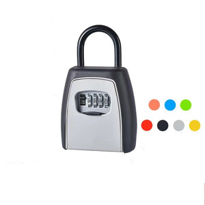 Mini Safety Keys Emergency Key Hide Safe Storage hotel Used Storage Wall Locker Padlock Waterproof Code Cable Lock Box