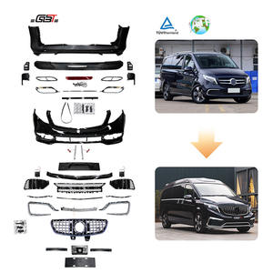 Kit de carrosserie GBT Mercedes Vito W447, kit de conversion modèle <span class=keywords><strong>AMG</strong></span> pour Mercedes Benz Classe V 2016 et plus, mise à niveau du pare-chocs, calandre, accessoires - Product Image 1