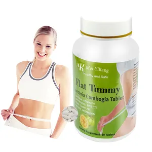 Factory price Custom logo Natural Flat Tummy Garcinia Cambogia green tea Extract burn fat Tablet Loss Weight slim pill