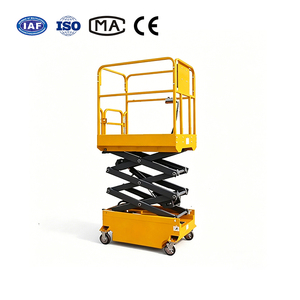 Plateforme élévatrice à rail pour marchandises, ascenseur vertical de fret pour entrepôt et entrepôt à plusieurs étages, manutention de matériaux sur plusieurs niveaux - Product Image 1