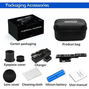 กล้องมองภาพความร้อนแบบตาเดียว 1800M ความละเอียด 384x288 50Hz กล้องมองกลางคืนสำหรับการล่าสัตว์และกู้ภัยกลางแจ้ง - Product Image 6