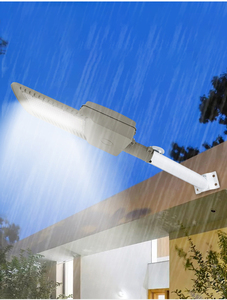 Solar Street <b>Light</b> 100W IP67 Waterproof PIR <b>Motion</b> <b>Sensor</b> All in One Integrated Pole for Road Garden Area Lighting - Product Image 3