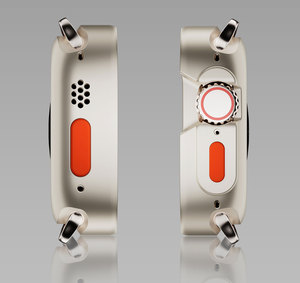 Étui de protection pour montre Apple Iwatch Series 8 Ultra 49 mm, <span class=keywords><strong>concept</strong></span> luxueux en titane doré, résistant aux chocs, en TPU - Product Image 4