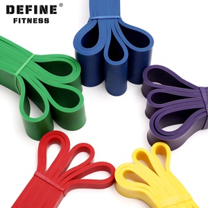 Define Venta caliente 3PCs Bandas de ejercicio portátiles Bucles de resistencia de goma de uso múltiple Heavy Duty Pull up Fitness Powerbands - Product Image 2