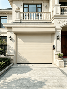 Porte de garage à enroulement en aluminium Lixiang Villa |   Porte à Battant Haute 0,5-1,5 m/s, Design Moderne, Lames Isolées de 100 mm de Large et 24 mm d'Épaisseur - Product Image 3