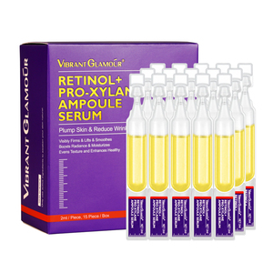 Triple Anti Aging Anti Wrinkle Face Serum Retinol + Xylane Ampoule Serum 2ml*15pcs