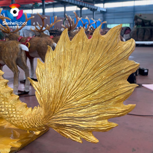 Zigong hecho a mano tamaño natural animatronic dragón estatua realista personalizado 5M dragón modelo interior niños público directo Venta de fábrica - Product Image 5