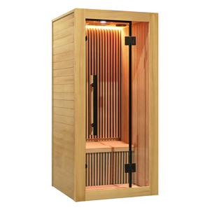 Thấp EMF 1 người Kích thước cao cấp hồng ngoại phòng tắm hơi trong nhà để bán - Product Image 3