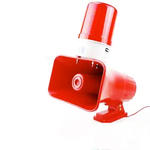 120 decibel bohrer sirene schallmeldeanlage mit stroboskop-licht schalllicht-alarm