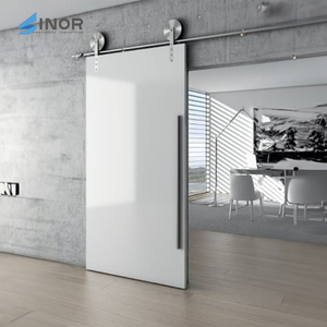 Puerta de Granero de Madera Sólida de Alta Calidad, Material de Madera Natural, Textura Hermosa, Rendimiento Estable, Confiable, para Uso Interior - Product Image 3