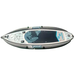 2024 Tame Billow Surfboard Motorized Inflatable Pedal Fishing Kayak Boat With Motor For Outdoor Water