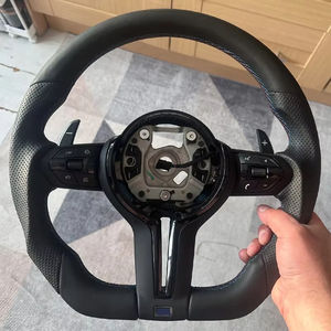 Volante Deportivo de Cuero con Base Plana M Sport para BMW F10 F20 F30 F32 F36 F80 F82 M3 M4 - Product Image 3