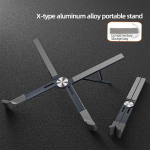 Nouveau support portable pour ordinateur portable en aluminium, réglable sur 5 niveaux, ergonomique, pour bureau, compatible avec les ordinateurs portables de 9 à 17,3 pouces - Product Image 2