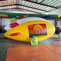 Zeppelin gonflable extérieur, ballon à l'hélium, blimp à l'hélium, avion RC gonflable personnalisé pour la publicité