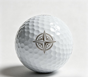 <span class=keywords><strong>Balles</strong></span> de <span class=keywords><strong>golf</strong></span> personnalisables avec logo, construction en trois parties, matériau Surlyn et caoutchouc synthétique, boîte de 12 pièces - Product Image 2