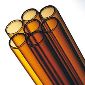 LINUO 잘 팔리는 제약용 맞춤형 유리 시험관 저붕규산염 및 중성 붕규산염 유리 호박색 유리병 유리관 - Product Image 3