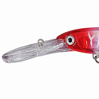 Umpan Pancing Lip Minnow Besar 17cm 30g, Umpan Keras Buatan Mengambang untuk Mancing di Laut, Sungai, Air Asin, Ikan Kakap, Pike, Marlin, dan Ikan Mas