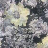 Tissu en maille élastique en polyester et élasthanne à imprimé floral, doux et respirant, pour robes, tenues et foulards pour femmes