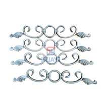 Panel Decorativo de Hierro Forjado para Barandilla de Escalera, Valla, Puerta y Escalera en Espiral, con Superficie Antioxidante y Diseño Duradero, Suministro de Fábrica