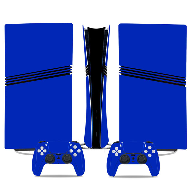 High Quality Sticker for PS5 Pro Disc Skin Sticker Protector Decal Cover for PS5 Pro Digital Sticker Vinyl+2 Controllers Skins