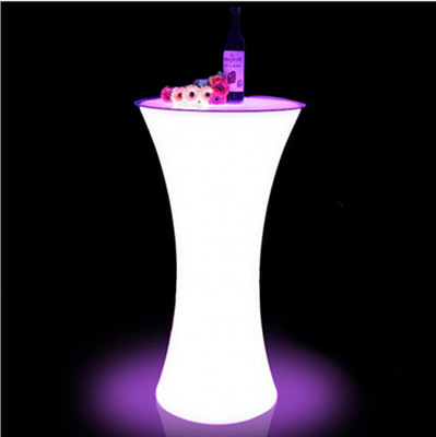 Newest Rechargeable LED Illuminated Creative Lightingh Furniture Disco Bar Nightclub Supples Cocktail Table