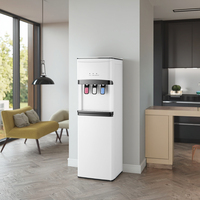 Freestanding Bottle Loading Electric Hot Cold Water Dispenser with Compressor Cooling for Home and Hotel Commercial