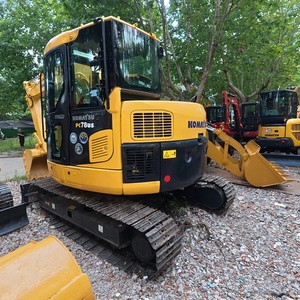 Presque neuf, puissant, petit projet de construction, excavatrice sur chenilles Komatsu PC78US d'occasion de 8 tonnes - Product Image 1