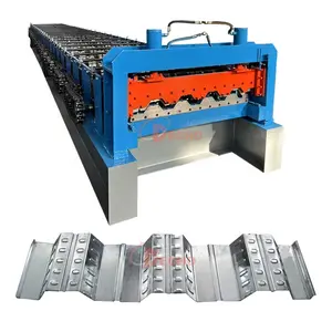 Full Automatic Industry Galvanized Steel Metal Floor Deck Decking Building Roll Forming Machine