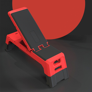 Rouser Fitness Step Platform Cardio Ejercicio Aerobic Deck Stepper Entrenador ajustable Balance Board Dumbbell Bench Step - Product Image 6