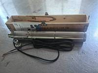 Pompe solaire submersible à vis en acier inoxydable 12V 1 pouce, système solaire, énergie solaire, irrigation agricole, DC sans balais, 150W