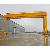 Kran Gantry Mobile 2 Ton Langsung dari Pabrik, Pengangkat Lempengan Batu, Kran Gantry Tipe A untuk Granit
