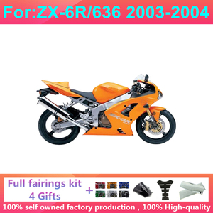Nuevo Kit de Carenado de Plástico ABS para Motocicleta, Compatible con Zx6r 636 Zx-6r 2003 2004 03 04, Carenados Completos Personalizados, Carrocería Zxmt Zx-6r/636 2003 - Product Image 4