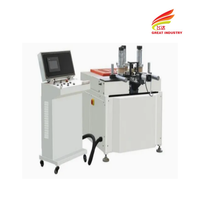 Machine de formage et de pliage de profilés en aluminium à 3 rouleaux, électrique, professionnelle, industrielle, neuve