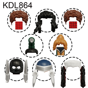 KDL864 Collection de films <span class=keywords><strong>Super</strong></span> <span class=keywords><strong>Héros</strong></span> Mini Briques Figurine Lanterne Verte Lobo Blocs de Construction Éducatifs Figurine Jouet en Plastique - Product Image 1