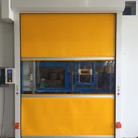 Portes à enroulement électriques à ouverture latérale en acier pour entrepôts, fermes, ateliers et cloisons intérieures – Vente en gros