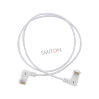 Câble Ethernet RJ45 UTP Cat6 Slim Patch Cord Snake 90 degrés