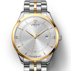 สำหรับนาฬิกาอัตโนมัติ OEM รุ่น 9022 ตัวเรือนสแตนเลสสตีล 316L กระจกแซฟไฟร์ พร้อมเข็มบอกวันที่ ระบบสำรองพลังงาน กันน้ำ 5BAR - Product Image 3